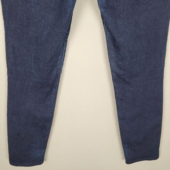 NYDJ Ami Skinny Jeans High Waist Dark Wash Blue Size 14 - Picture 7 of 12